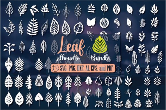 Download Cricut Leaf Silhouette SVG Mega Bundle - Svg Collection