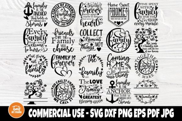 Download Family SVG Bundle, Home Svg, Family Sign - Svg Collection