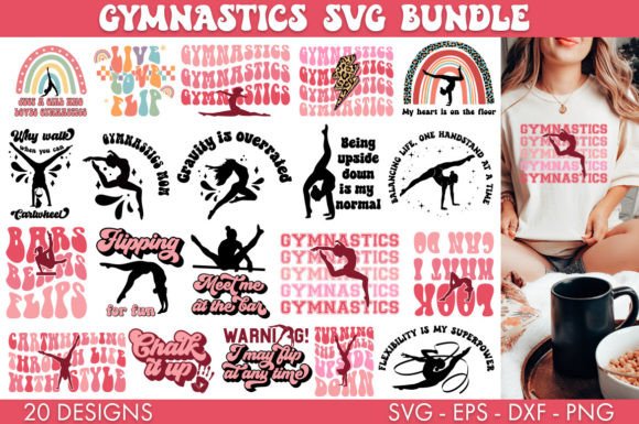 Download Gymnastics SVG Bundle PNG Sublimation - Svg Collection