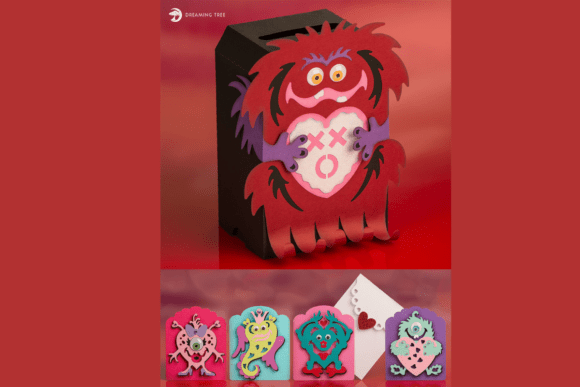 Download Love Me a Monster SVG Bundle - Svg Collection